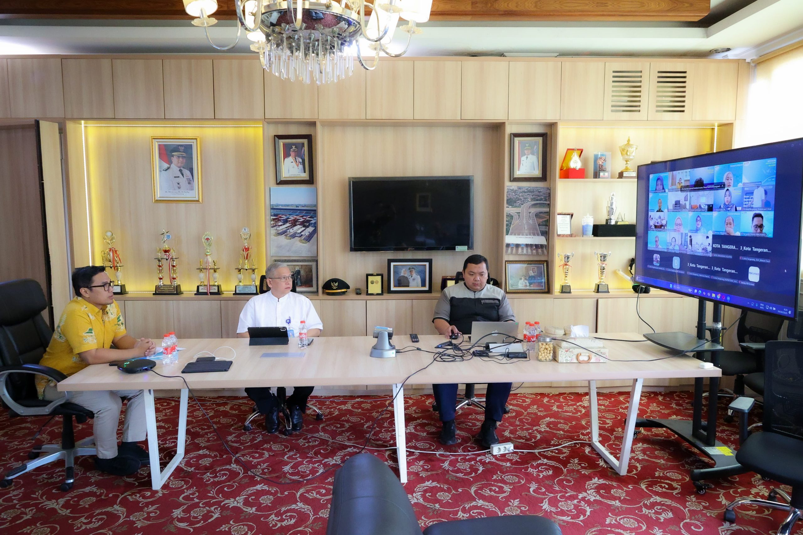 Pemkot Tangsel Jalani Evaluasi SAKIP 2025 oleh Kemenpan RB secara Daring