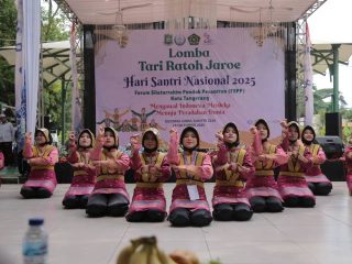 Ribuan Santri dari 120 Pesantren Meriahkan Hari Santri 2025 di Kota Tangerang