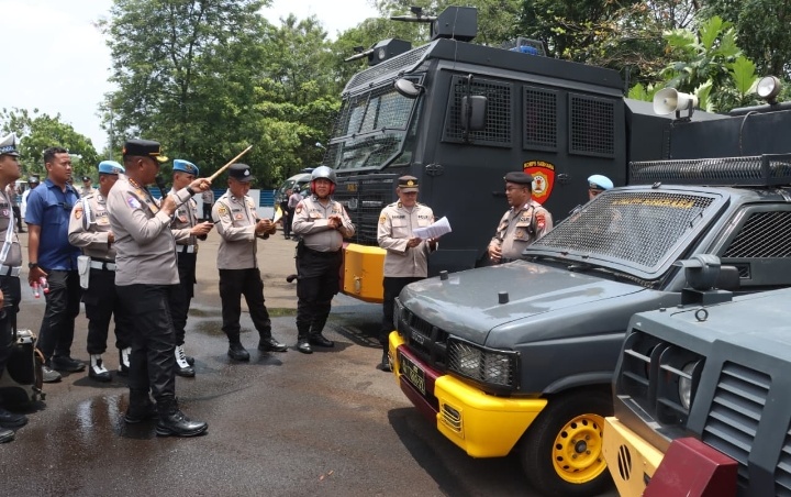 Dari Roda Dua, Empat, Hingga Taktis, Randis Polresta Tangerang Diperiksa Kapolresta