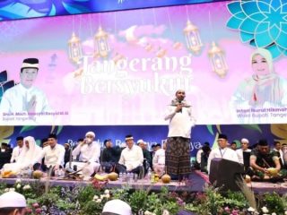 Puluhan Ribu Jemaah Hadiri Tangerang Bersyukur, Berkah Pedagang Raup Untung