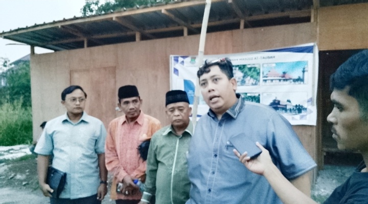 Bantah Tuduhan Dugaan Pengrusakan, Kades Tobat Justru Wakafkan Lahan Mesjid 2.300 Meter Persegi