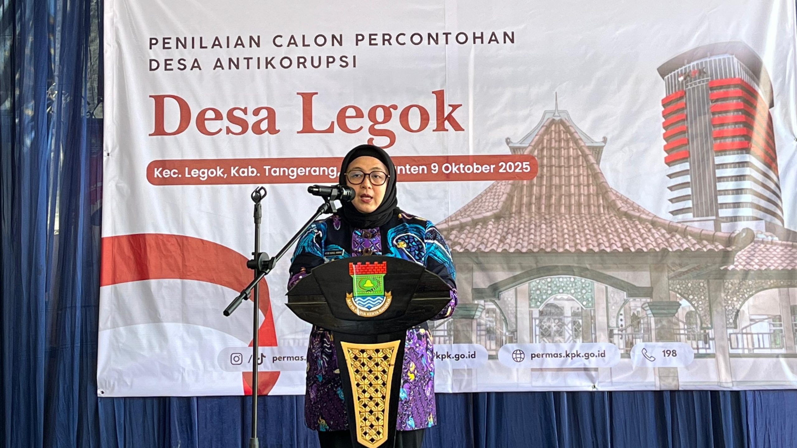 Wabup Intan Tegaskan Komitmen Tangerang Bangun Desa Antikorupsi yang Transparan dan Akuntabel