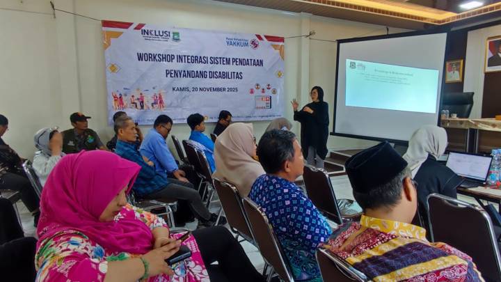 Dinsos Kota Tangerang Gelar Workshop Pendataan Difabel untuk Perkuat Layanan Inklusif