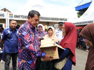 Warteksi Kembali Digelar, Bantu Warga Tangerang Dapatkan Harga Sembako Murah