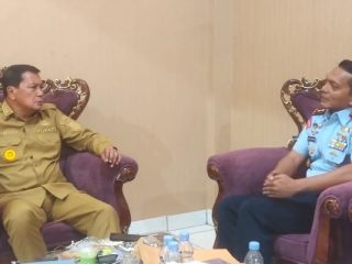 Bangun Sinergi, Danlanud Rumpin Silaturahmi dengan Bupati Tangerang