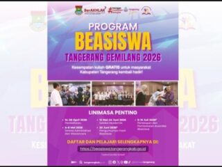 Kuliah Gratis Dibuka Lagi, Pemkab Tangerang Perluas Akses Beasiswa Tangerang Gemilang 2026