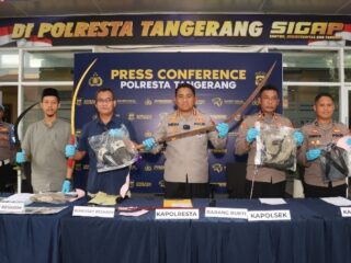 Tawuran Berujung Maut di Sukadiri, 14 Pelajar Dibekuk Polisi