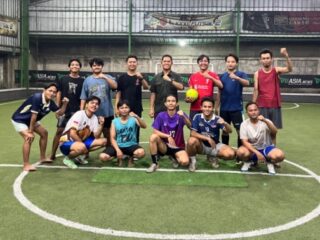 Laga Persahabatan Futsal, Pokja Wartawan Polresta Tangerang dan GMNI Saling Serang