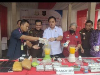 Dari Narkoba hingga Senpi, Kejari Kabupaten Tangerang Musnahkan Barbuk 65 Perkara Inkrah