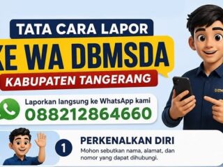Dinas Bina Marga Kabupaten Tangerang Buka Kanal WhatsApp, Warga Diajak Aktif Laporkan Jalan Rusak