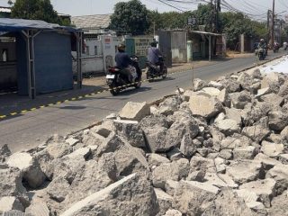 Beton Retak, DBMSDA Perintahkan Jalan Gardu-Tanah Merah Dibongkar, Pastikan Tak Ada Biaya Tambahan