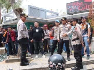 Jelang Laga Persija vs Persib, Polresta Tangerang Cek Titik Keberangkatan Suporter, Amankan Nobar