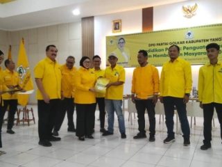 Target Tambah Kursi, Golkar Kabupaten Tangerang Gelar Konsolidasi dan Bagikan SK PK
