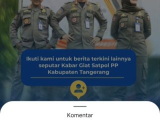 Bergaya Bak Model di Momen Hari Kesakitan Pancasila, Personel Satpol PP Kabupaten Tangerang Disemprot Warganet
