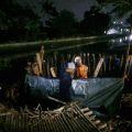 Gercep! DBMSDA Kabupaten Tangerang Kendalikan Luapan Kali Musi, Permukiman Tetap Aman